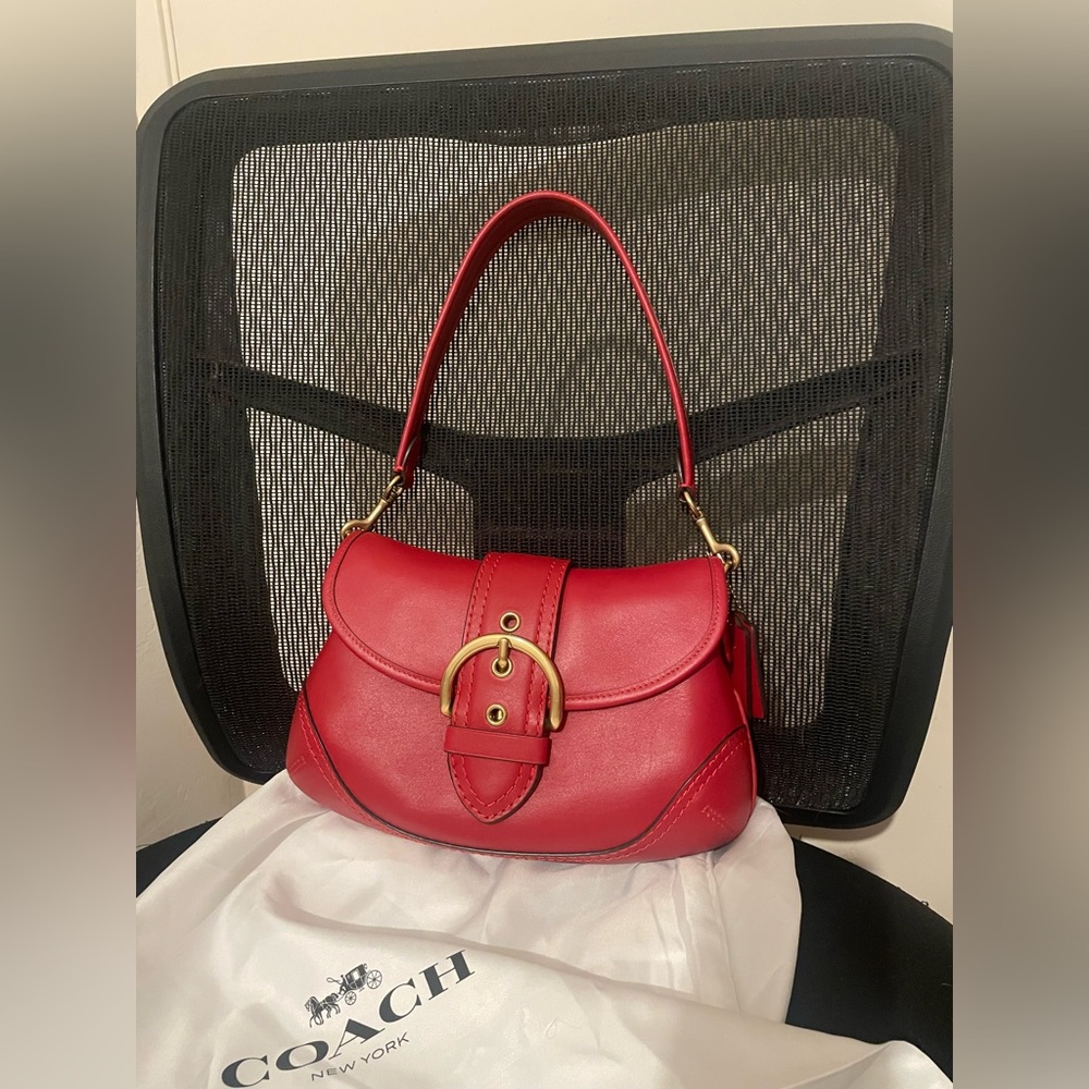 Sold- Coach, Ruby, SoHo, 2024 Edition Flap Bag, New With Imperfections, CR699